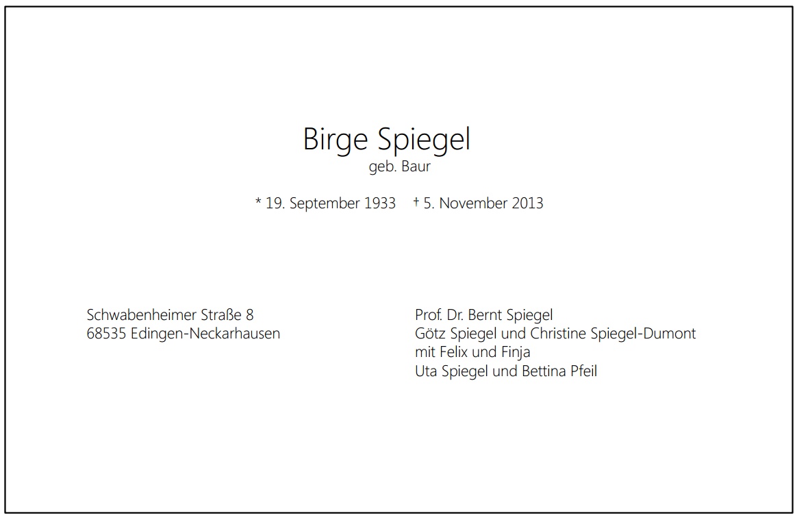 Birge Spiegel